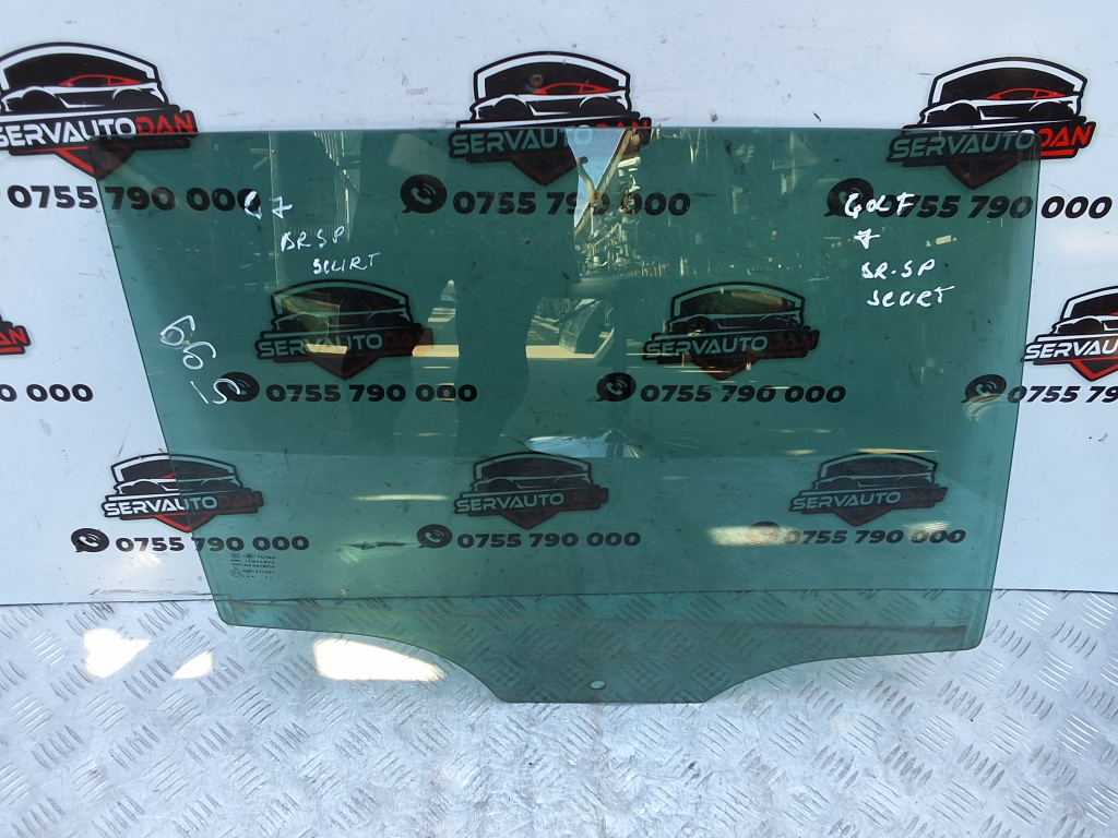 Geam usa spate stanga Volkswagen Golf 7 (2012-2017) 1.6 Motorina 2014, SCURT