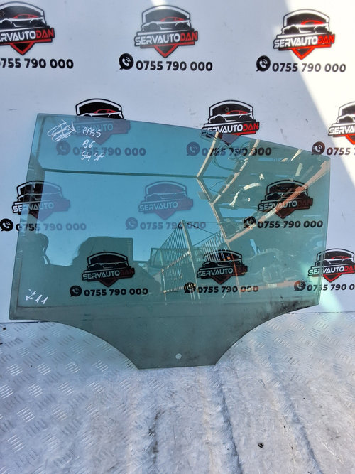 Geam usa spate stanga Volkswagen Passat B6 3C (2005-2010) 2.0 Motorina 2007, -
