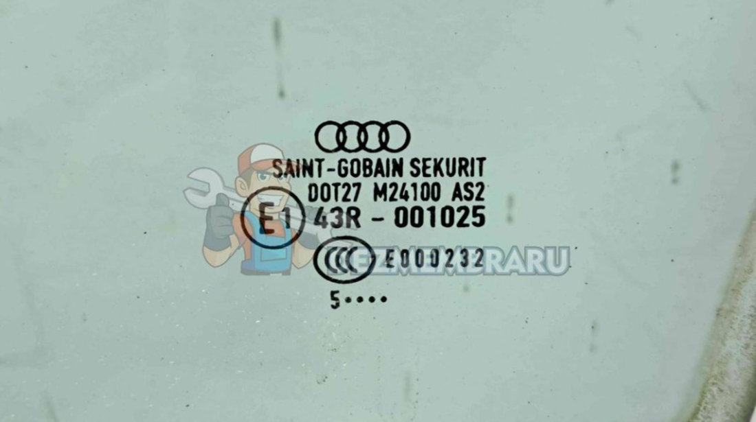Geam usa stanga fata Audi A3 (8P1) [Fabr 2003-2012] OEM