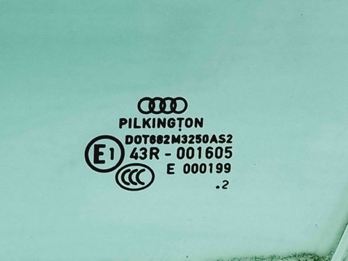 Geam usa stanga fata Audi A4 (8K2, B8) Facelift [Fabr 2008-2015] OEM