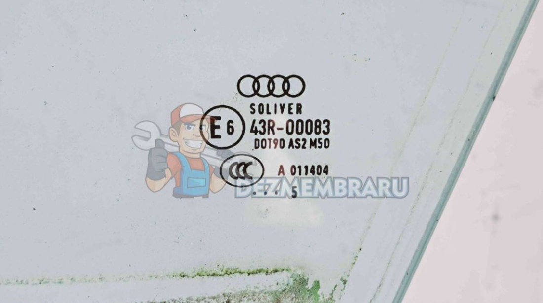 Geam usa stanga fata Audi A6 (4G2, C7) [Fabr 2012-2017] OEM