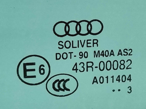 Geam usa stanga fata Audi Q3 (8UB) [Fabr 2011-2018] OEM