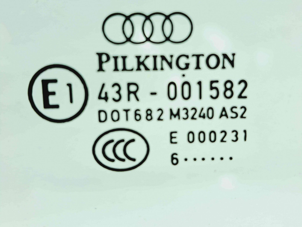 Geam usa stanga fata Audi Q7 (4LB) [Fabr 2006-2014] OEM