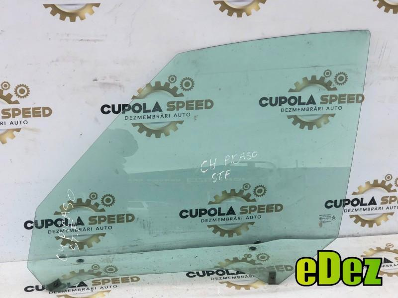 Geam usa stanga fata Citroen C4 Picasso (2006->) [UD_]