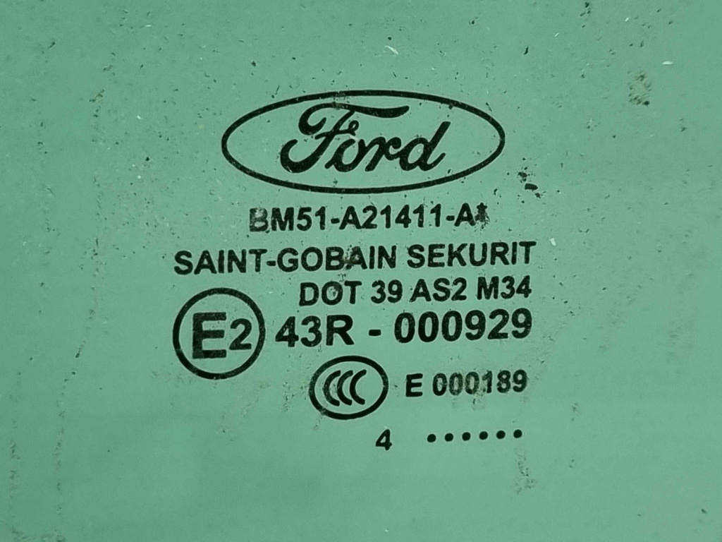 Geam usa stanga fata Ford Focus 3 [Fabr 2010-2018] OEM