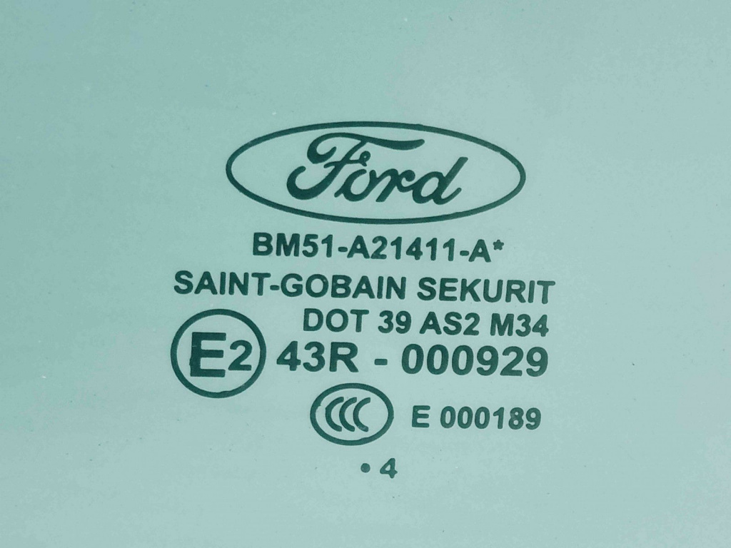 Geam usa stanga fata Ford Focus 3 Hatchback [Fabr 2011-2015] OEM