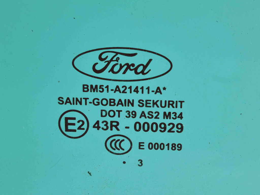 Geam usa stanga fata Ford Focus 3 Hatchback [Fabr 2011-2015] OEM