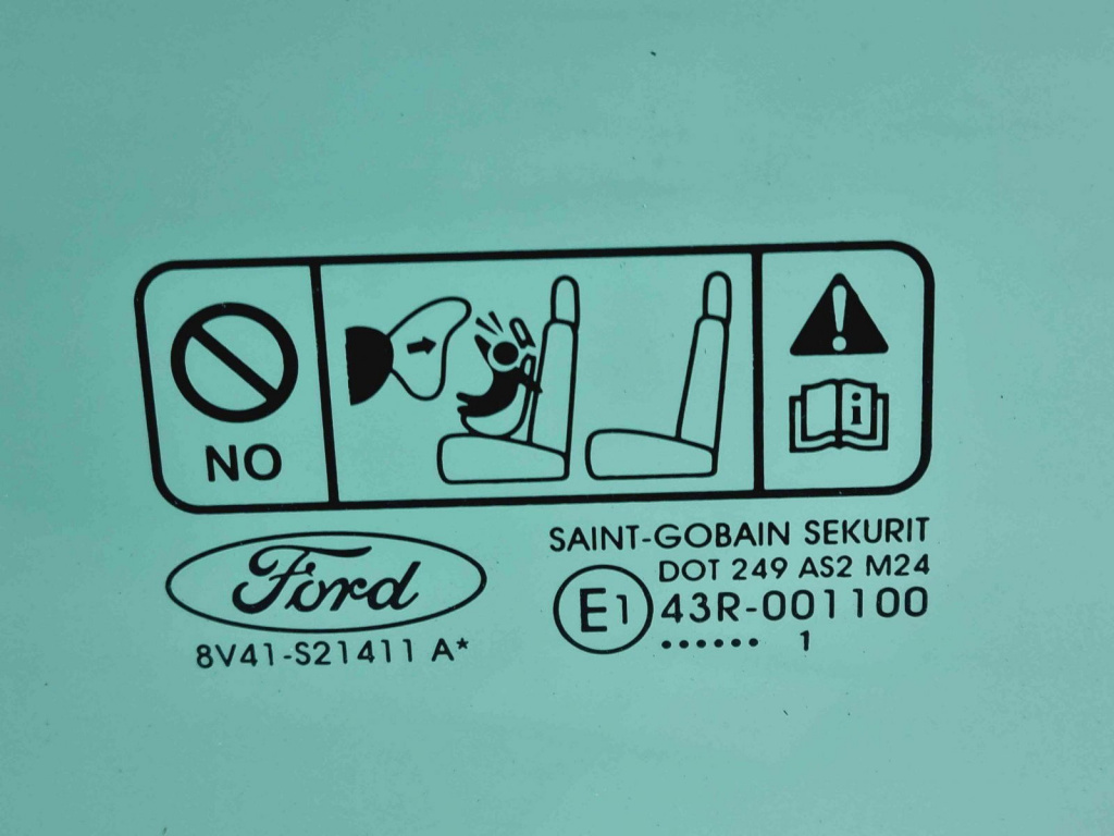 Geam usa stanga fata Ford Kuga I [Fabr 2008-2012] OEM