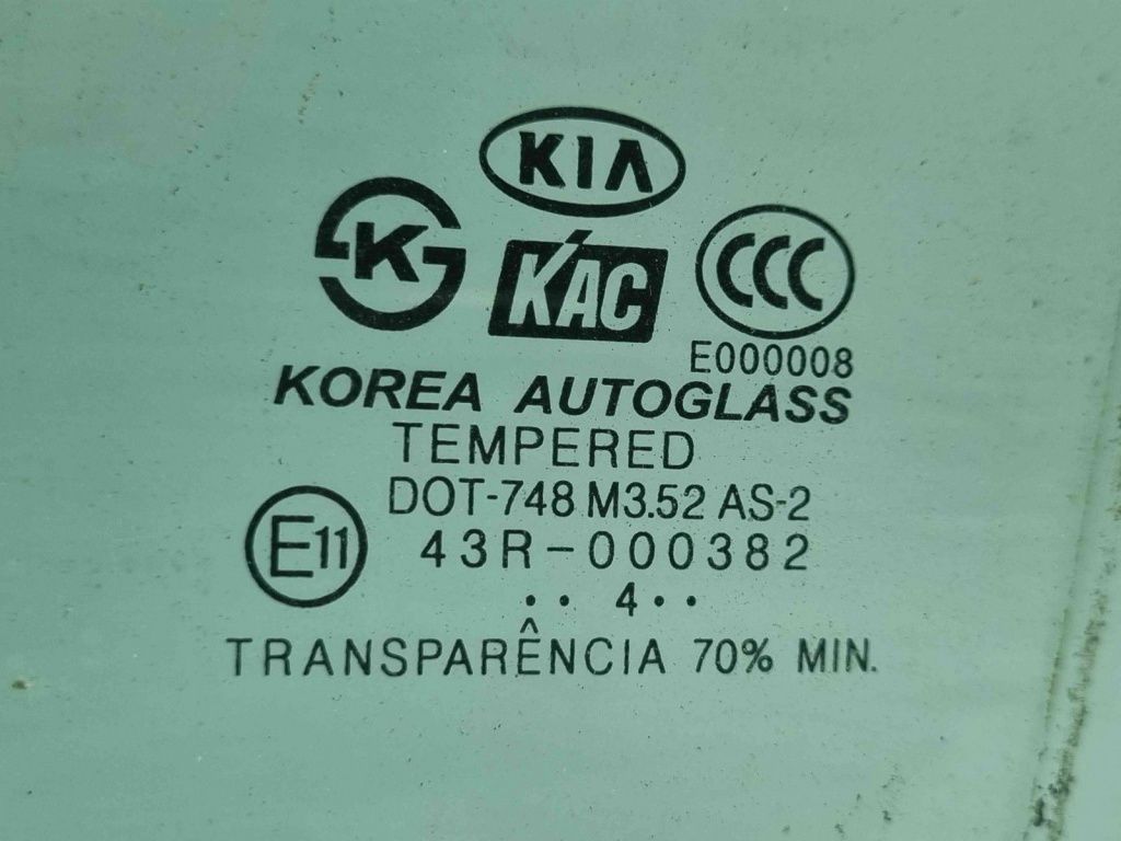 Geam usa stanga fata Kia Sorento 1 [Fabr 2002-2009] OEM
