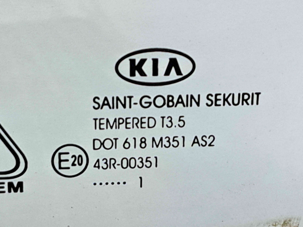 Geam usa stanga fata Kia Sportage III [Fabr 2010-2016] OEM