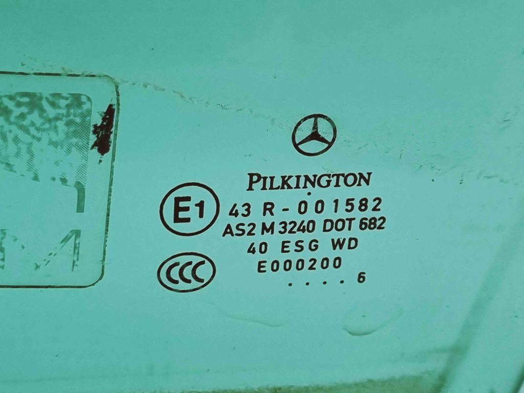 Geam usa stanga fata Mercedes Clasa A (W168) [Fabr 1997-2004] OEM