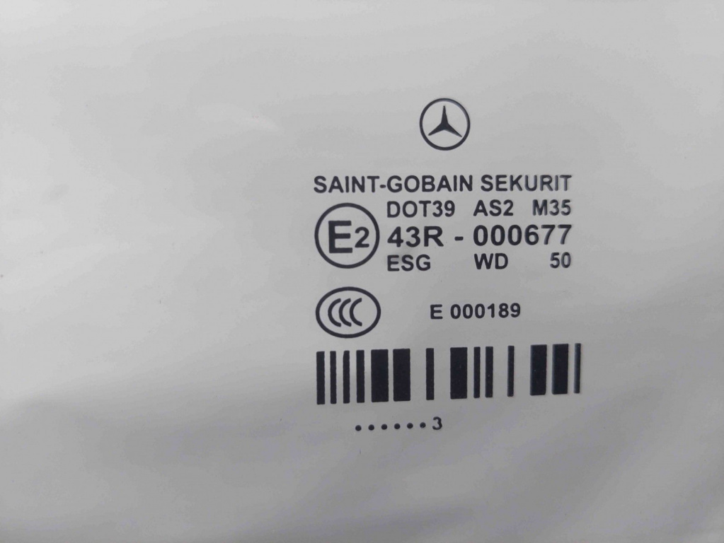 Geam usa stanga fata Mercedes Clasa E (W212) [Fabr 2009-2016] OEM