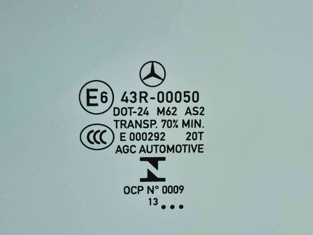 Geam usa stanga fata Mercedes Clasa E (W212) Facelift [Fabr 2009-2016] OEM
