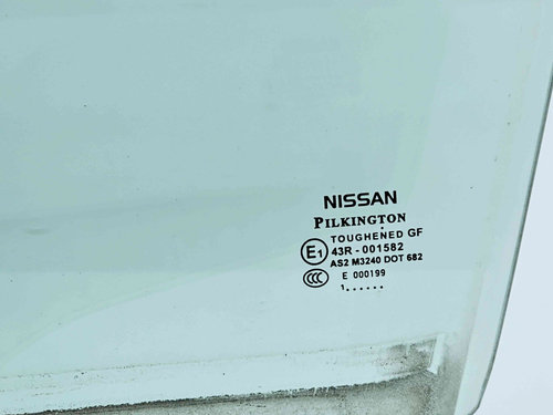 Geam usa stanga fata Nissan Qashqai [Fabr 2007-2014] OEM