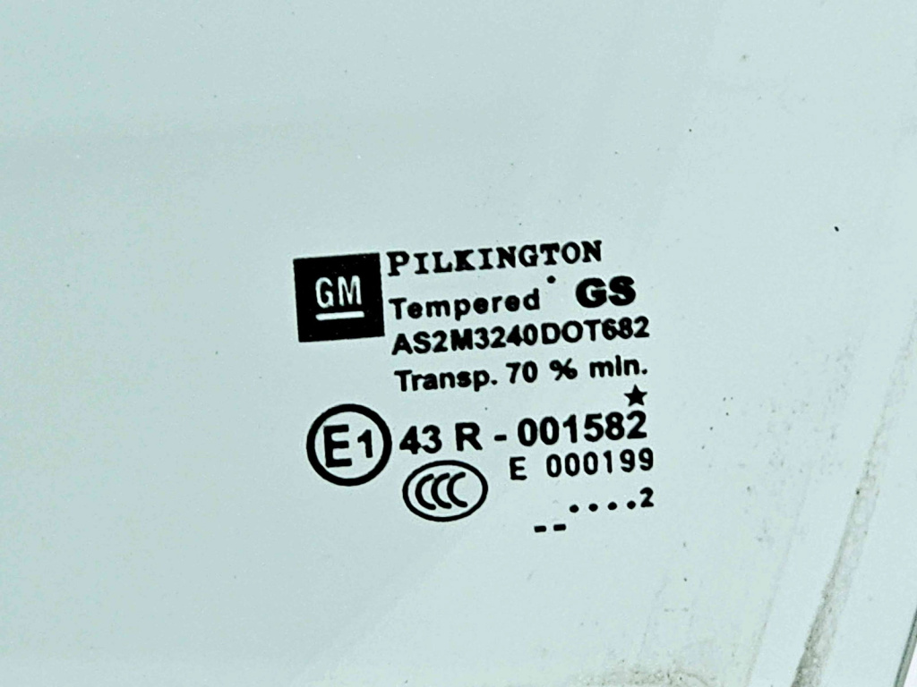 Geam usa stanga fata Opel Astra J [Fabr 2009-2015] OEM