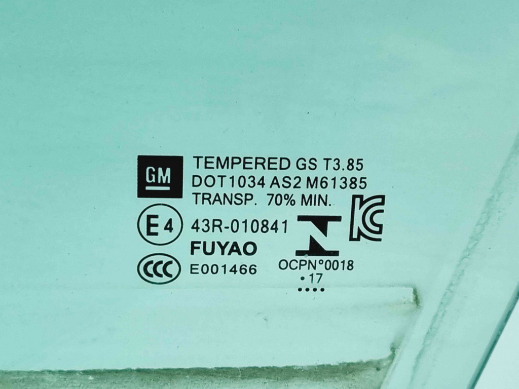 Geam usa stanga fata Opel Astra K Hatchback [Fabr 2015-2022] OEM