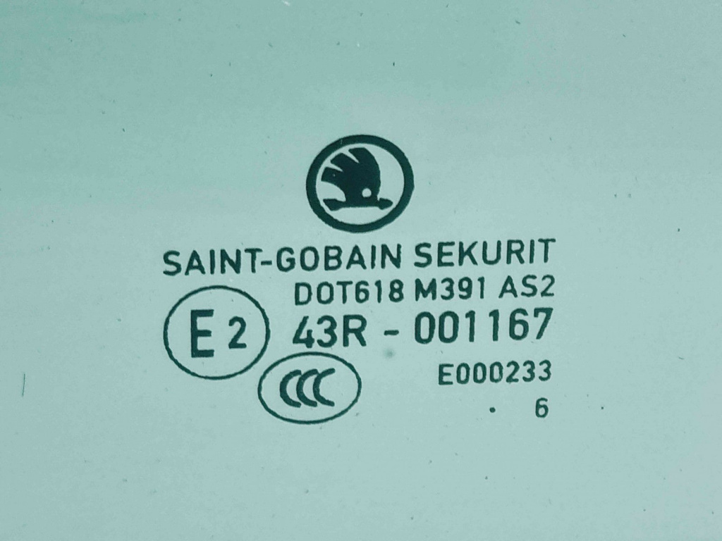 Geam usa stanga fata Skoda Fabia 3 (NJ3) [Fabr 2014-2022] OEM