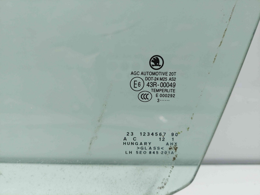 Geam usa stanga fata Skoda Octavia 3 (5E3) [Fabr 2012-2020] OEM