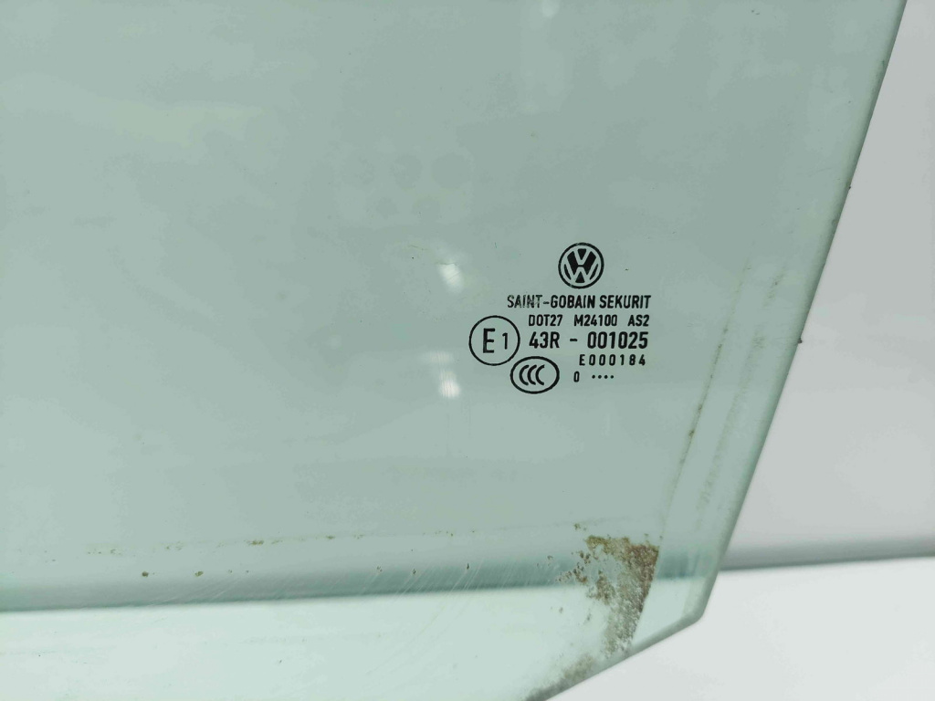 Geam usa stanga fata Volkswagen Golf 6 Plus (521) [Fabr 2009-2013] OEM