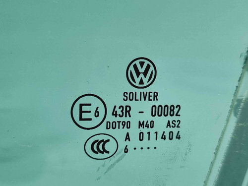 Geam usa stanga fata Volkswagen Passat B6 (3C2) [Fabr 2005-2010] OEM