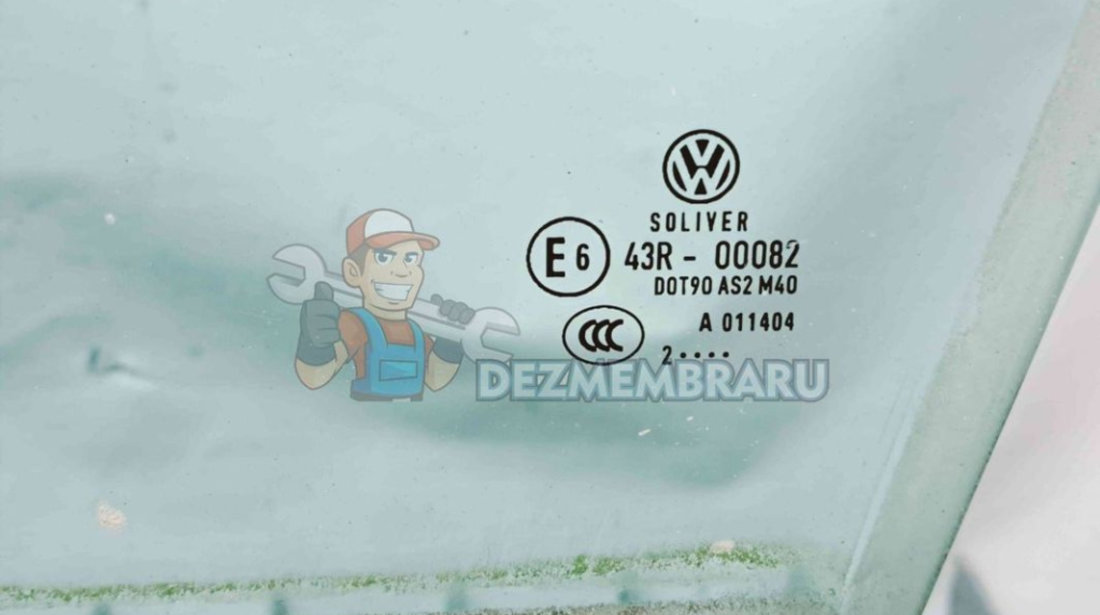 Geam usa stanga fata Volkswagen Passat B7 (365) Variant [Fabr 2010-2014] OEM