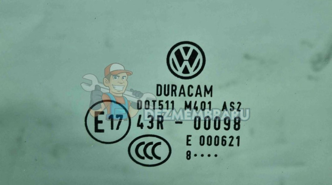 Geam usa stanga fata Volkswagen Passat Variant (3G5) [Fabr 2015-2023] OEM