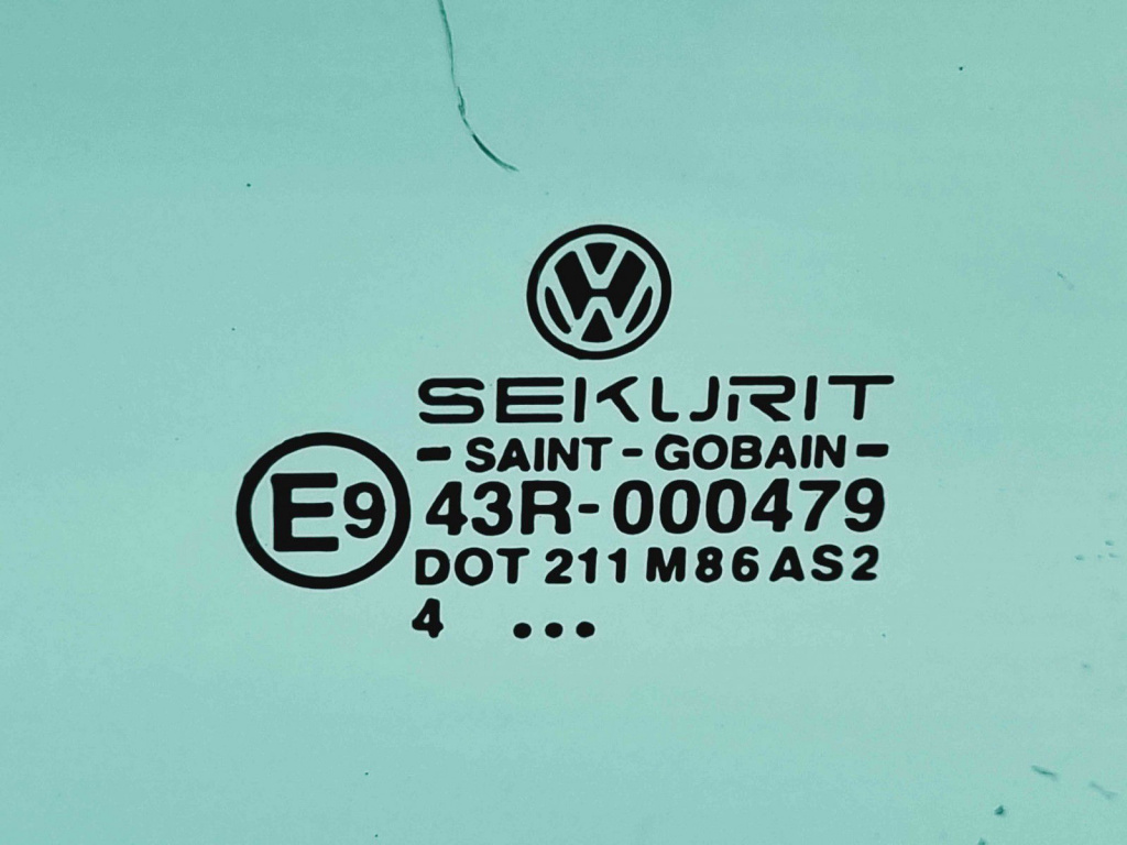 Geam usa stanga fata Volkswagen Polo (9N) [Fabr 2001-2008] OEM