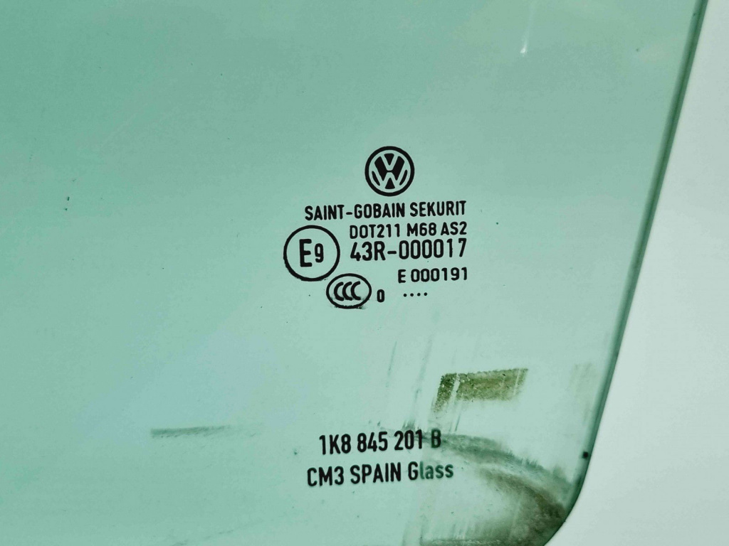 Geam usa stanga fata Volkswagen Scirocco (137) Coupe [Fabr 2008-2017] OEM