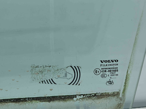 Geam usa stanga fata Volvo XC90 [Fabr 2002-2014] OEM
