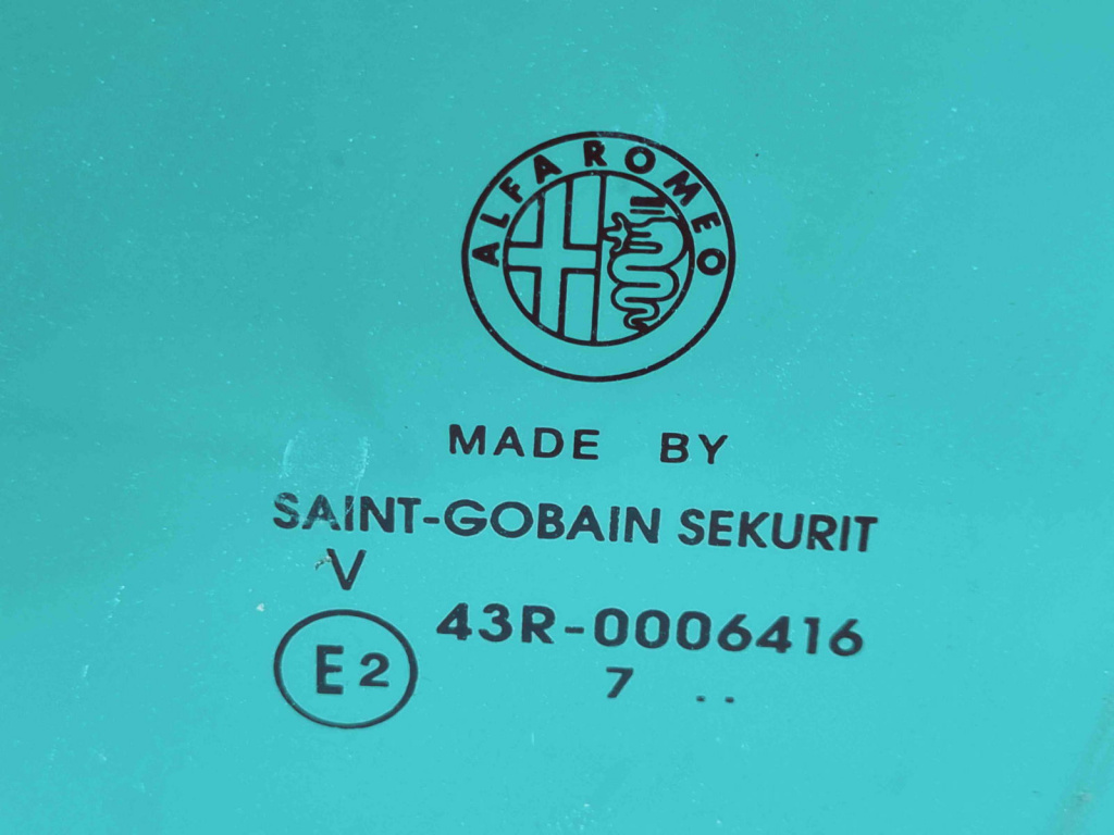 Geam usa stanga spate Alfa Romeo 147 (937) [Fabr 2001-2010] OEM