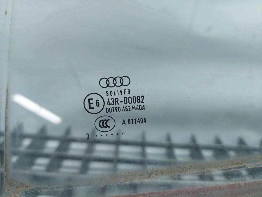 Geam usa stanga spate Audi A4 (8K5, B8) Avant [Fabr 2008-2015] OEM