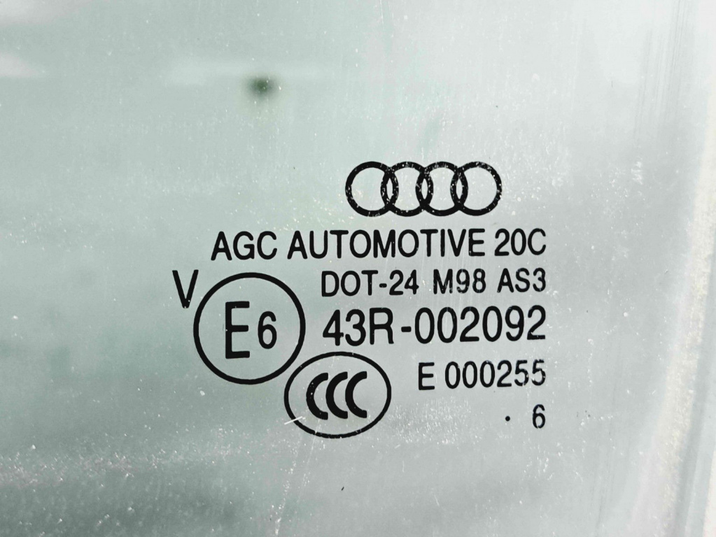 Geam usa stanga spate Audi Q7 (4MB) [ Fabr 2015-prezent] OEM