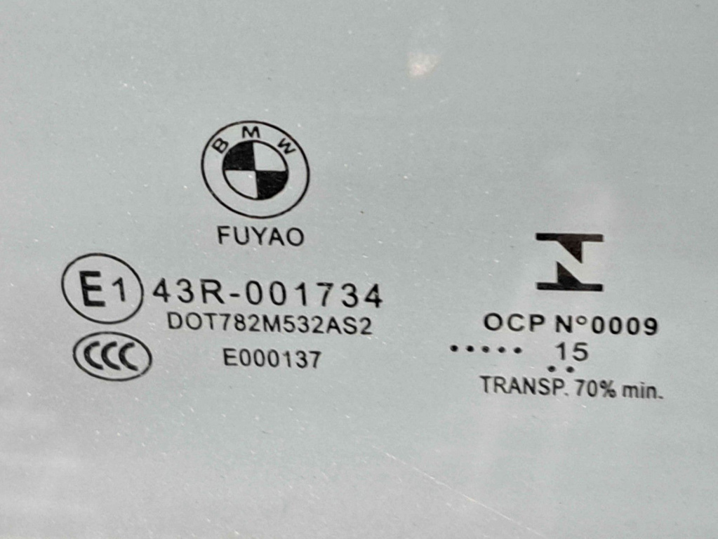 Geam usa stanga spate Bmw 1(F20, F21) [Fabr 2011-2017] OEM