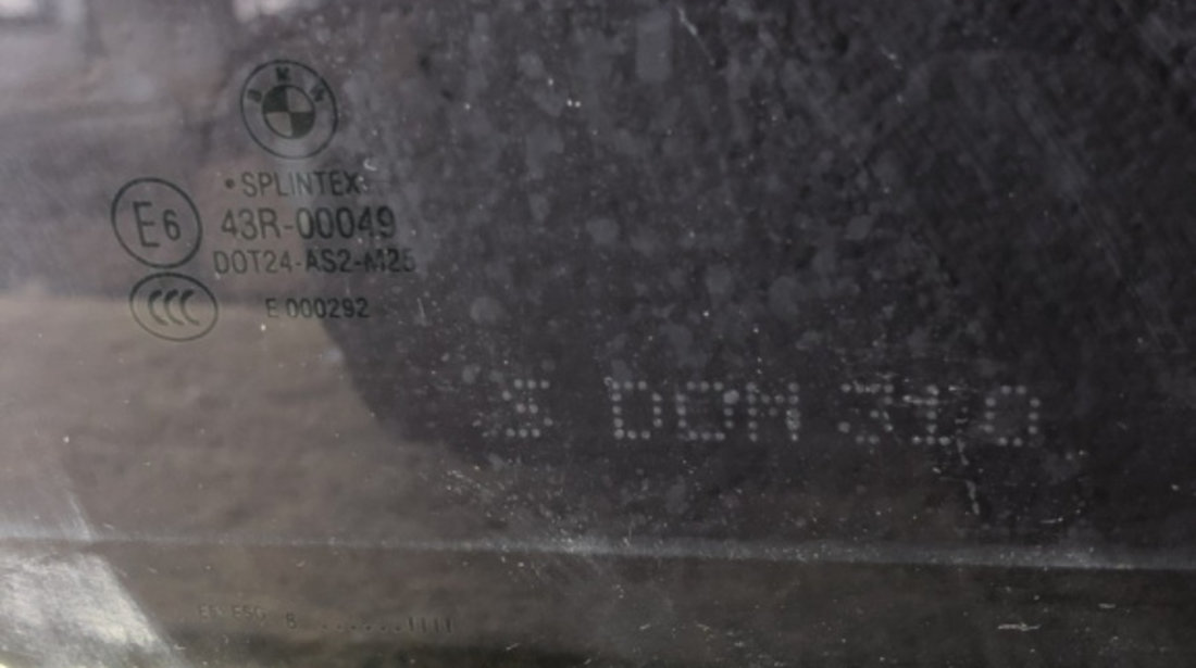 Geam usa stanga spate BMW 525 d E61 E60 combi 2009 (cod intern: 29316)