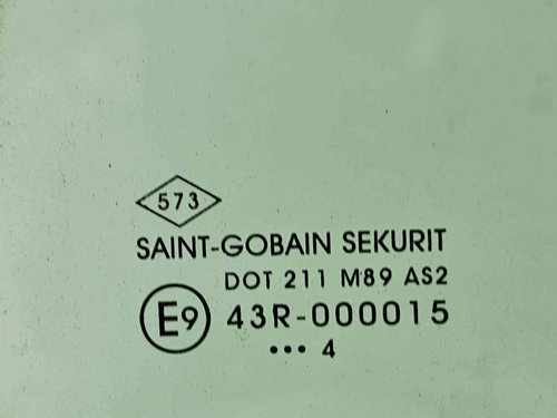 Geam usa stanga spate Dacia Sandero 2 Stepway [Fabr 2012-prezent] OEM