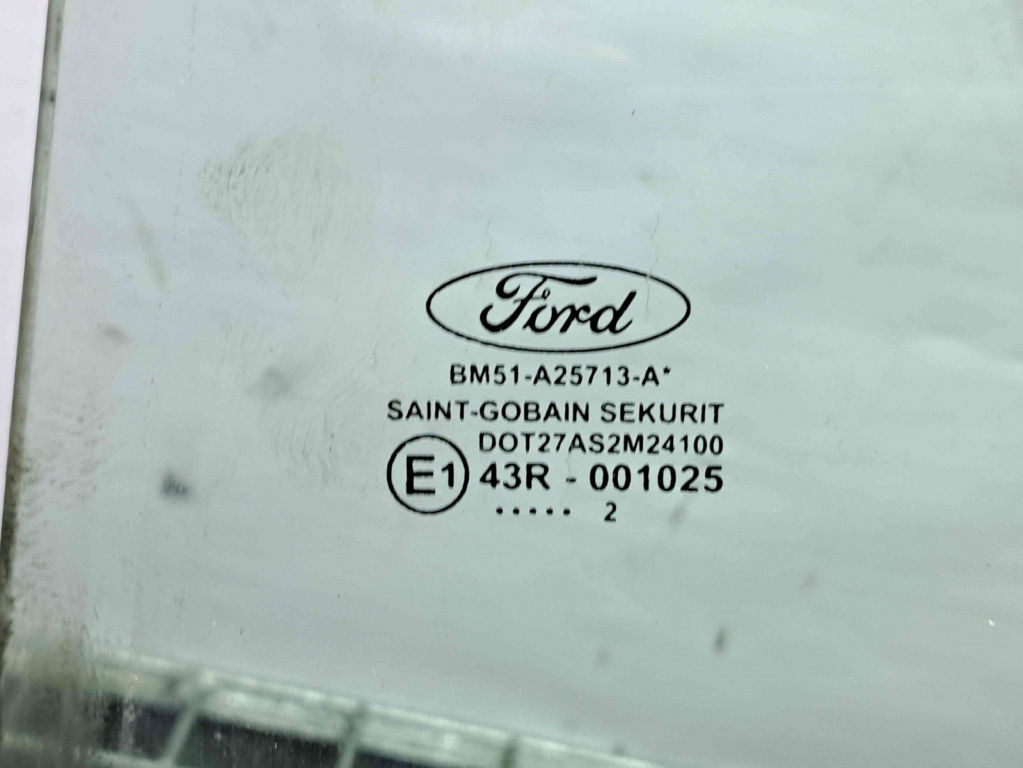 Geam usa stanga spate Ford Focus 3 (CB8) [Fabr 2011-2015] OEM