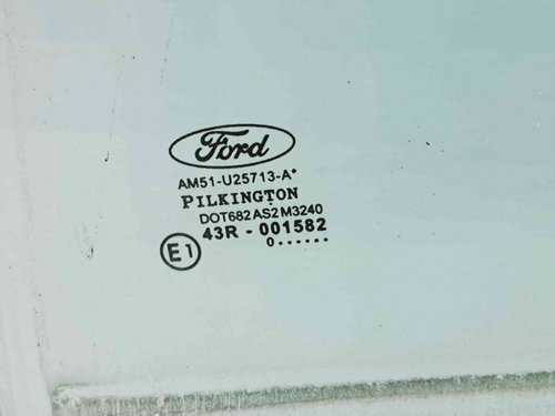 Geam usa stanga spate Ford Grand C-Max (CB7) [Fabr 2010-2015] OEM