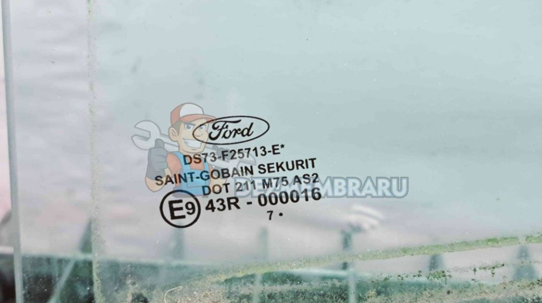 Geam usa stanga spate Ford Mondeo 5 Sedan [Fabr 2014-2022] OEM