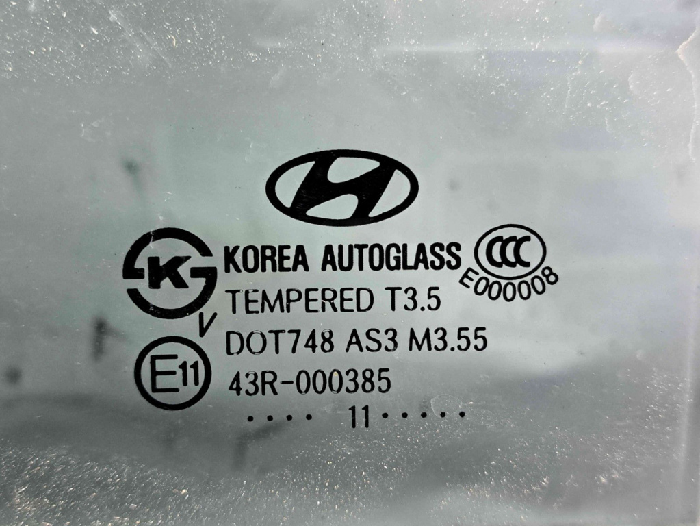 Geam usa stanga spate Hyundai Santa Fe 2 (CM) [Fabr 2005-2012] OEM