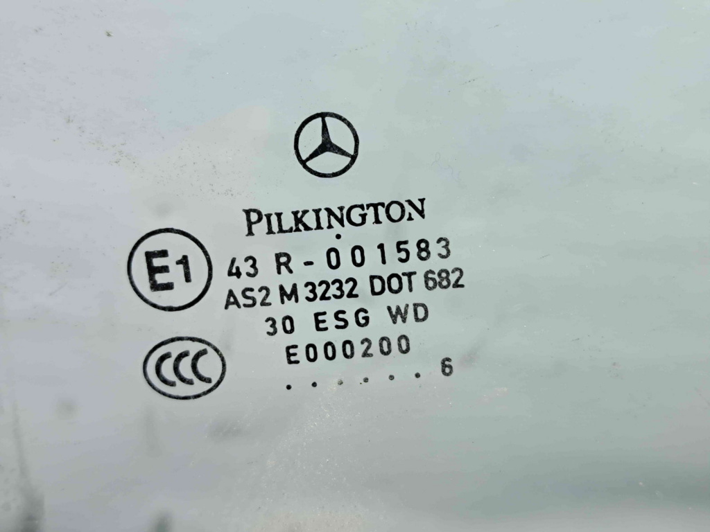 Geam usa stanga spate Mercedes Clasa C (W204) [Fabr 2007-2014] OEM