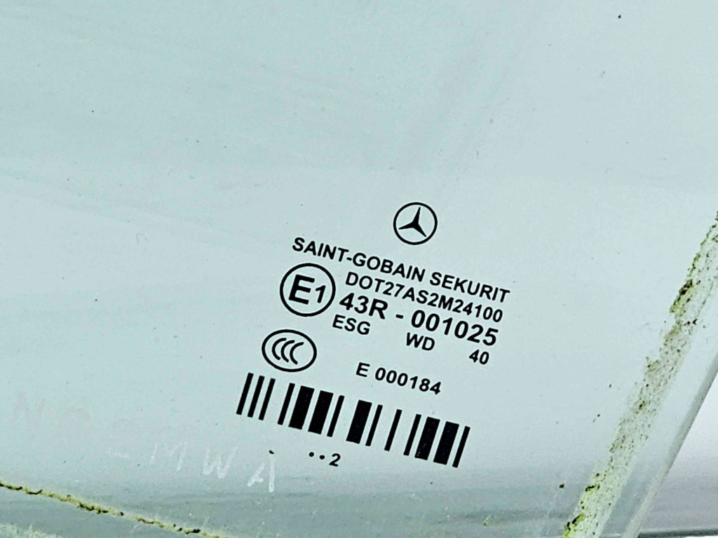 Geam usa stanga spate Mercedes Clasa E (W212) AMG [Fabr 2009-2016] OEM