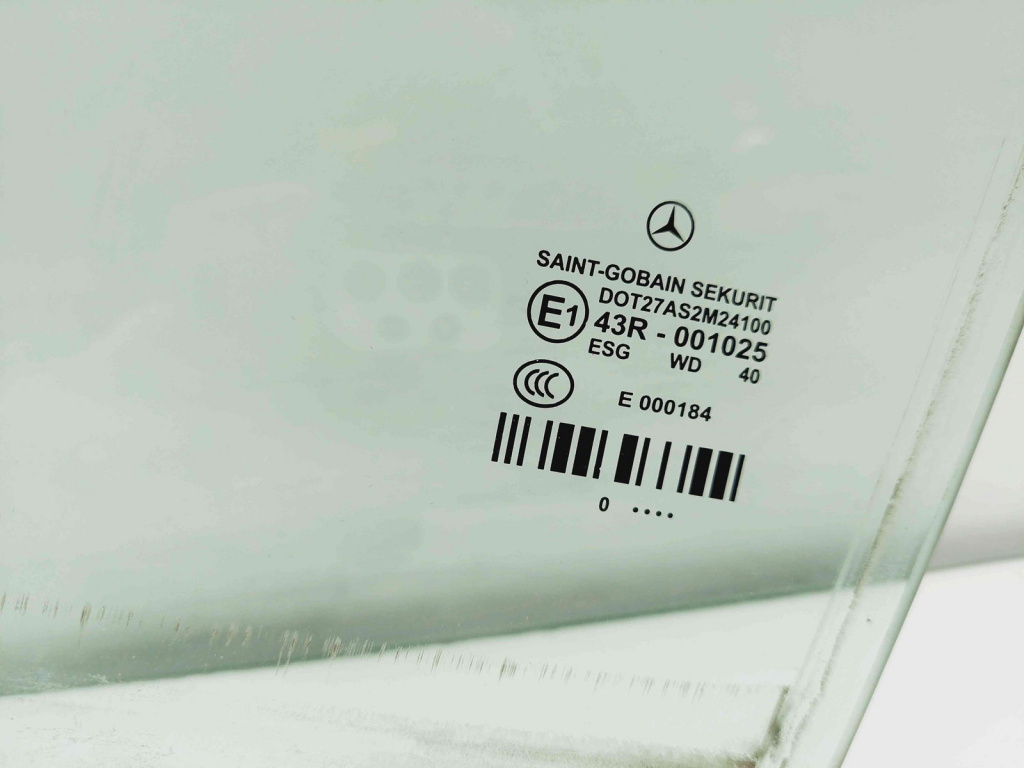 Geam usa stanga spate Mercedes Clasa E (W212) [Fabr 2009-2016] OEM