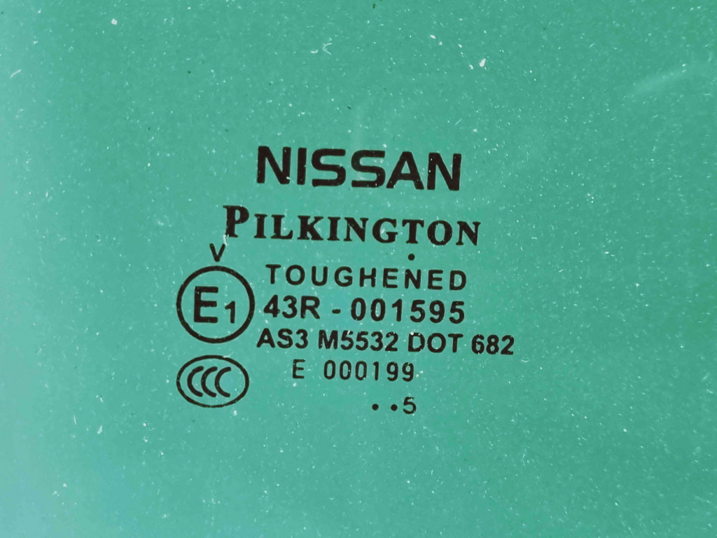 Geam usa stanga spate Nissan Qashqai (2) [Fabr 2013-2017] OEM