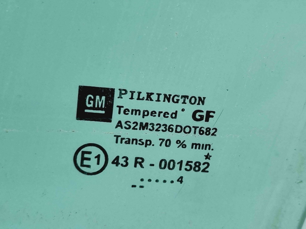 Geam usa stanga spate Opel Astra H [Fabr 2004-2009] OEM
