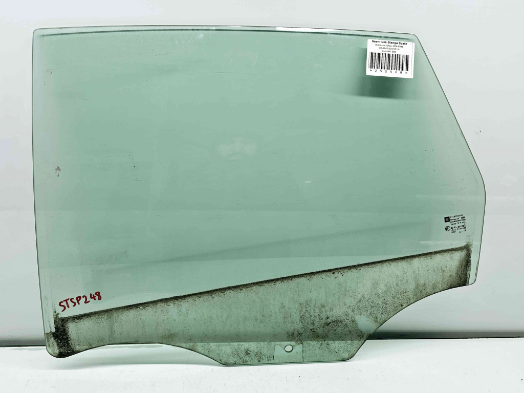 Geam usa stanga spate Opel Astra J [Fabr 2009-2015] OEM