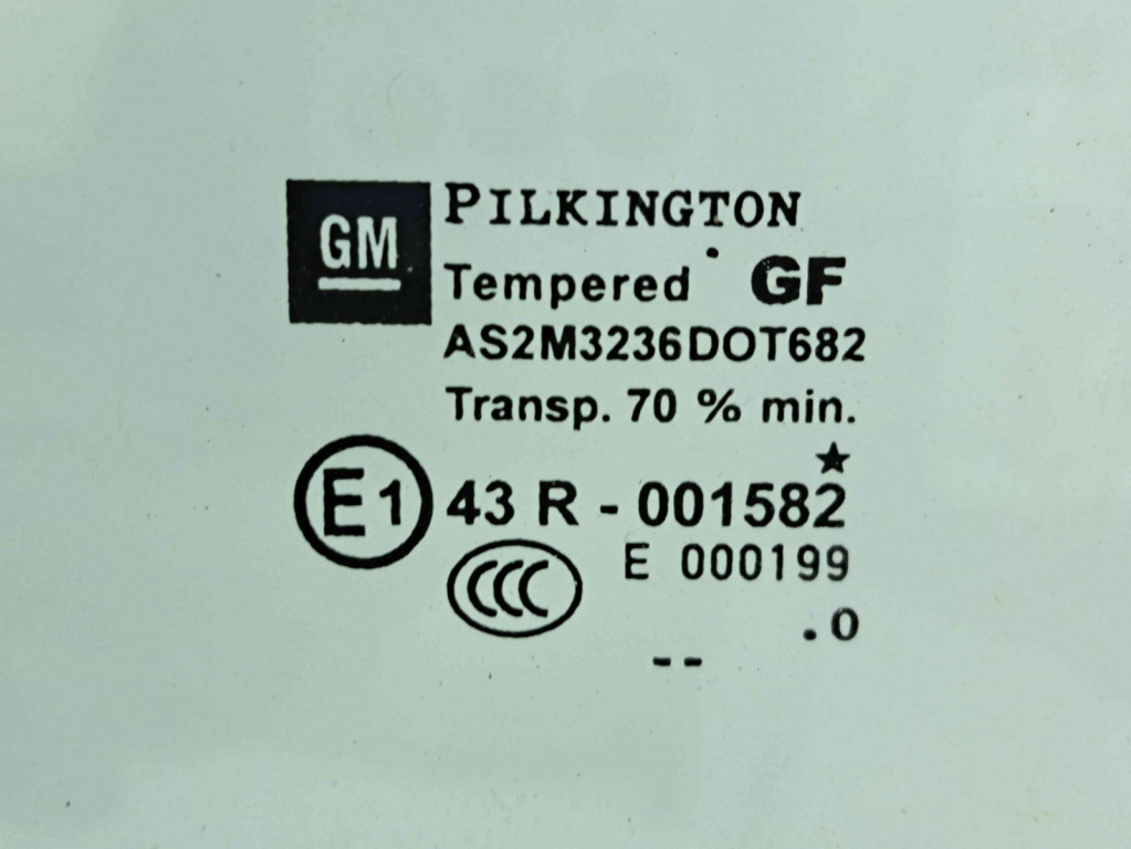 Geam usa stanga spate Opel Astra J [Fabr 2009-2015] OEM