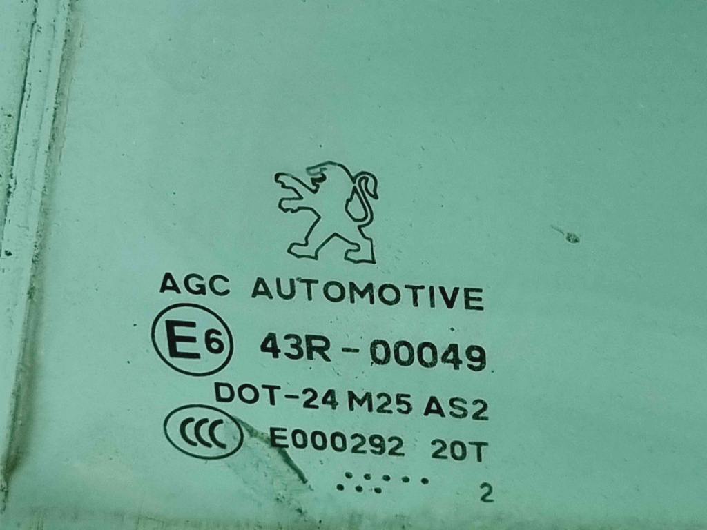 Geam usa stanga spate Peugeot 308 Break [Fabr 2007-2013] OEM