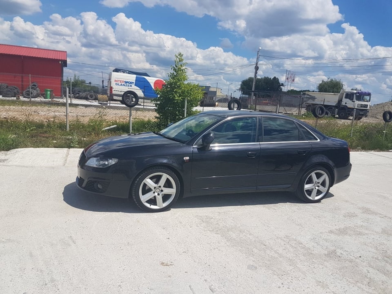 Geam usa stanga spate seat exeo 2008-2014