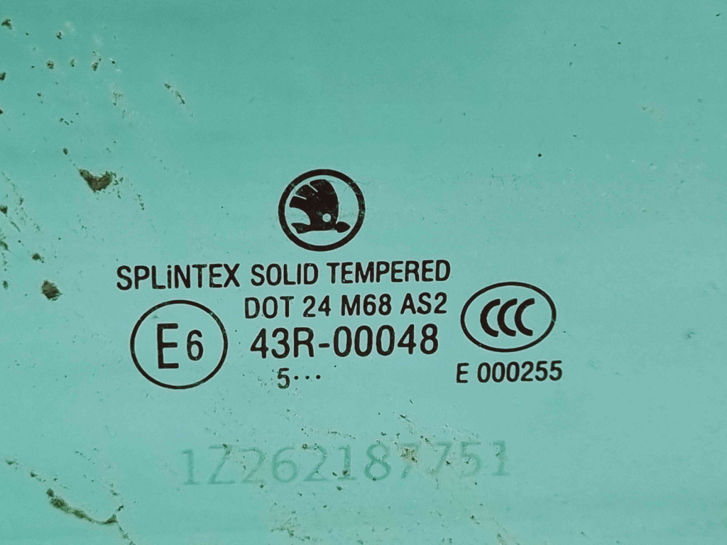 Geam usa stanga spate Skoda Octavia 2 (1Z3) [Fabr 2004-2013] OEM