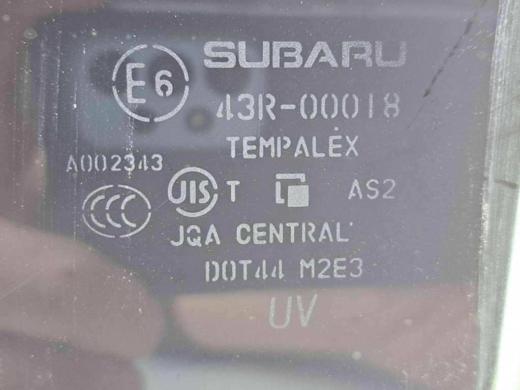 Geam usa stanga spate SUBARU Outback IV (BM, BR) [Fabr 2009-2014] OEM